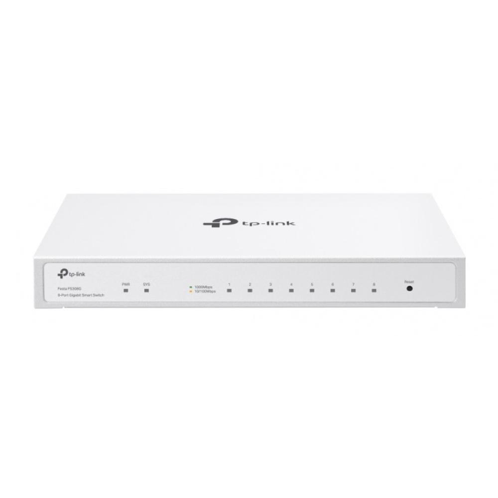 TP-Link - Festa FS308G Gestionado L2/L2+ Gigabit Ethernet (10/100/1000) Energía sobre Ethernet (PoE) Blanco