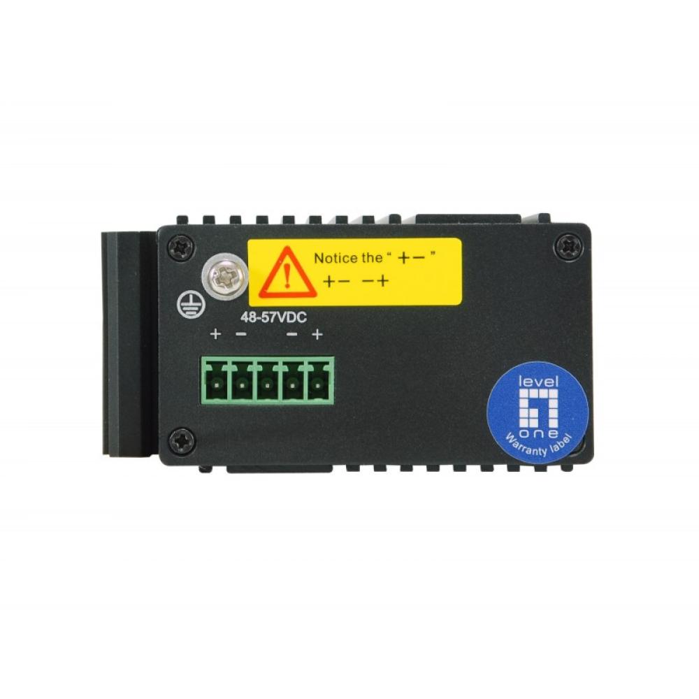 LevelOne - IGP-0501 switch Gigabit Ethernet (10/100/1000) Energía sobre Ethernet (PoE) Negro