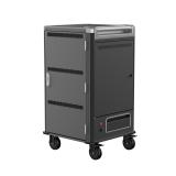 Ewent - EW1700 carrito y armario de dispositivo portátil Carro de gestión y carga para dispositivos portátiles Negro, Gris