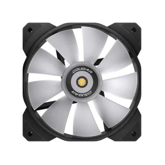 COUGAR - CGR-CF-MHP12HB3-RGB Carcasa del ordenador Refrigerador de aire 12 cm Negro, Blanco 3 pieza(s)