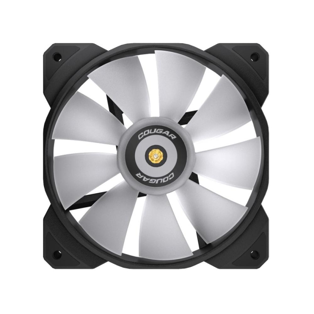 COUGAR - CGR-CF-MHP12HB3-RGB Carcasa del ordenador Refrigerador de aire 12 cm Negro, Blanco 3 pieza(s)