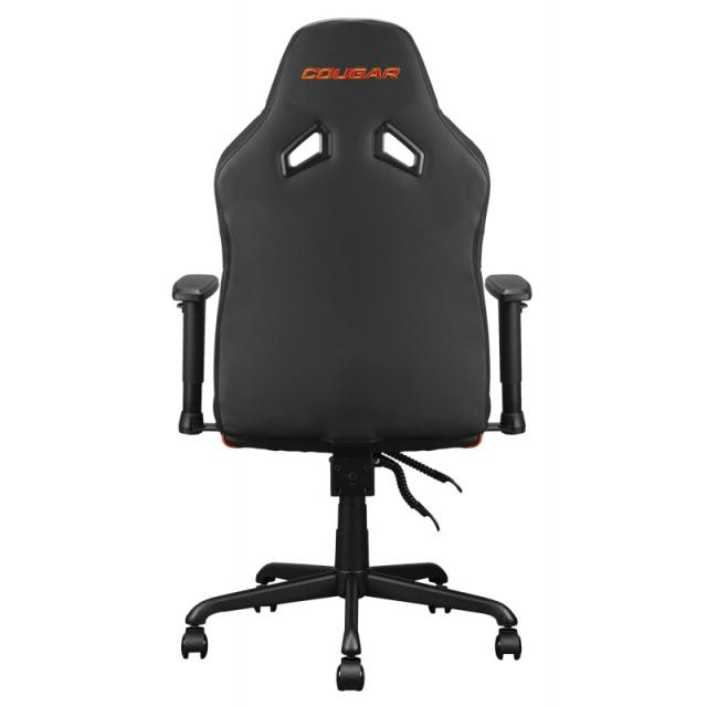 COUGAR - 3MFSLORB.0001 silla para videojuegos Silla para videojuegos de PC Asiento acolchado Negro, Naranja