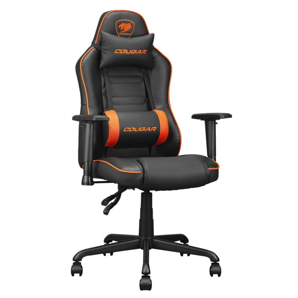 COUGAR - 3MFSLORB.0001 silla para videojuegos Silla para videojuegos de PC Asiento acolchado Negro, Naranja