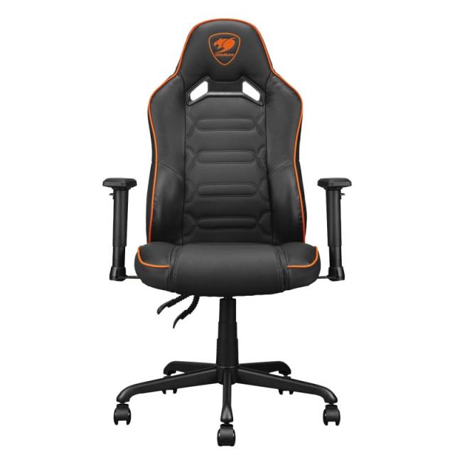 COUGAR - 3MFSLORB.0001 silla para videojuegos Silla para videojuegos de PC Asiento acolchado Negro, Naranja
