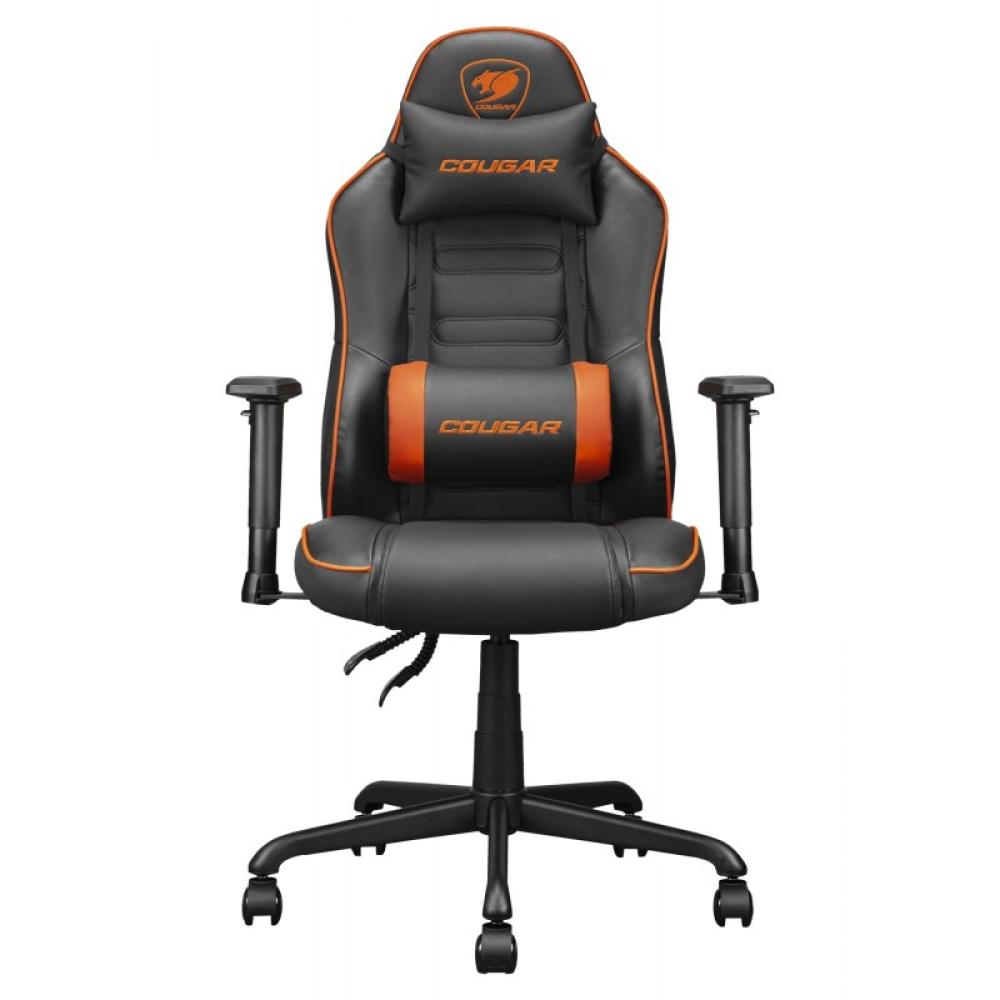 COUGAR - 3MFSLORB.0001 silla para videojuegos Silla para videojuegos de PC Asiento acolchado Negro, Naranja