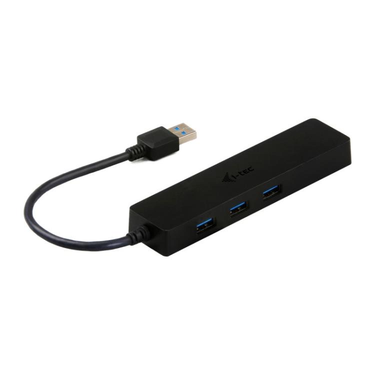 i-tec - Advance USB 3.0 Slim HUB 3 Port + Gigabit Ethernet Adapter