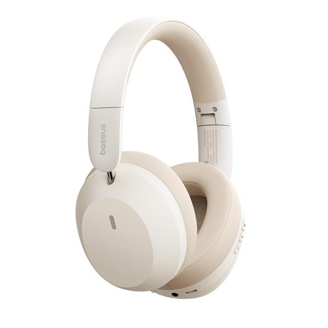 Baseus - Bass 35 Max Auriculares Inalámbrico Diadema Llamadas/Música USB Tipo C Bluetooth Blanco