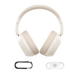 Baseus - Bass 35 Max Auriculares Inalámbrico Diadema Llamadas/Música USB Tipo C Bluetooth Blanco