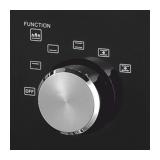 Haeger - OV-45B.035A horno tostador 45 L 2000 W Negro