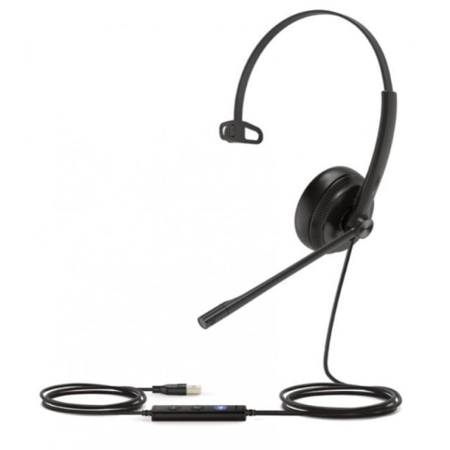 Yealink - UH34 Mono Teams Auriculares Alámbrico Diadema Oficina/Centro de llamadas USB tipo A Negro
