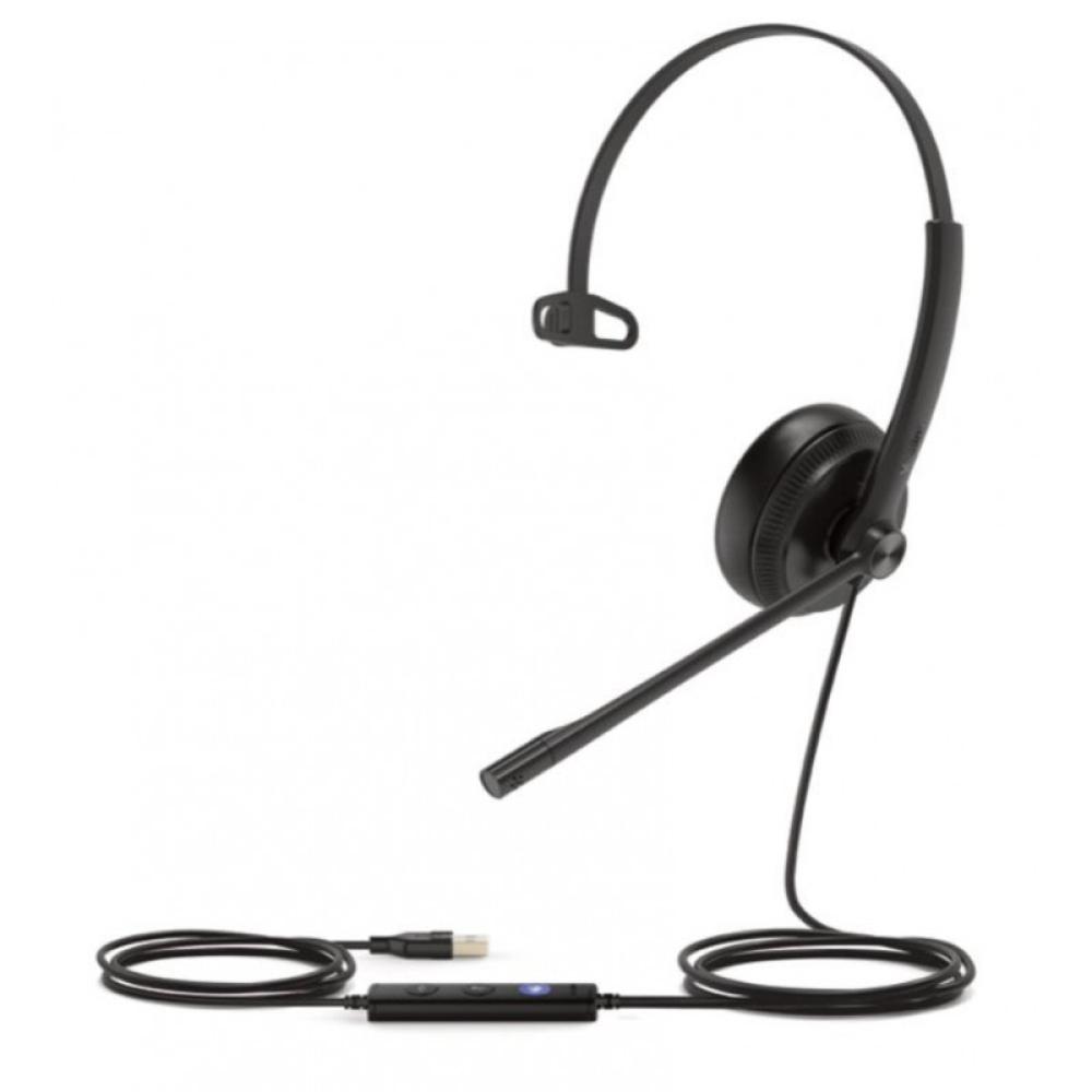Yealink - UH34 Mono Teams Auriculares Alámbrico Diadema Oficina/Centro de llamadas USB tipo A Negro
