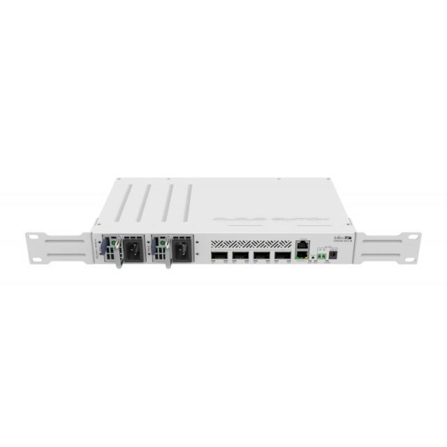 Mikrotik - CRS504-4XQ-IN switch Gestionado Fast Ethernet (10/100) Energía sobre Ethernet (PoE) Blanco