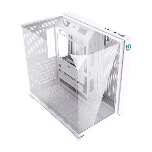 Hiditec - SKY Torre Transparente, Blanco