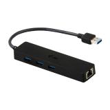 i-tec - Advance USB 3.0 Slim HUB 3 Port + Gigabit Ethernet Adapter
