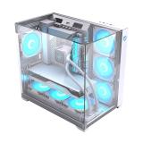 Hiditec - SKY Torre Transparente, Blanco