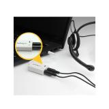 StarTech.com - Adaptador de Auriculares con Micrófono Mini-Jack 3,5mm 4 pines a Conectores de Auriculares y de Micrófono - M a 2