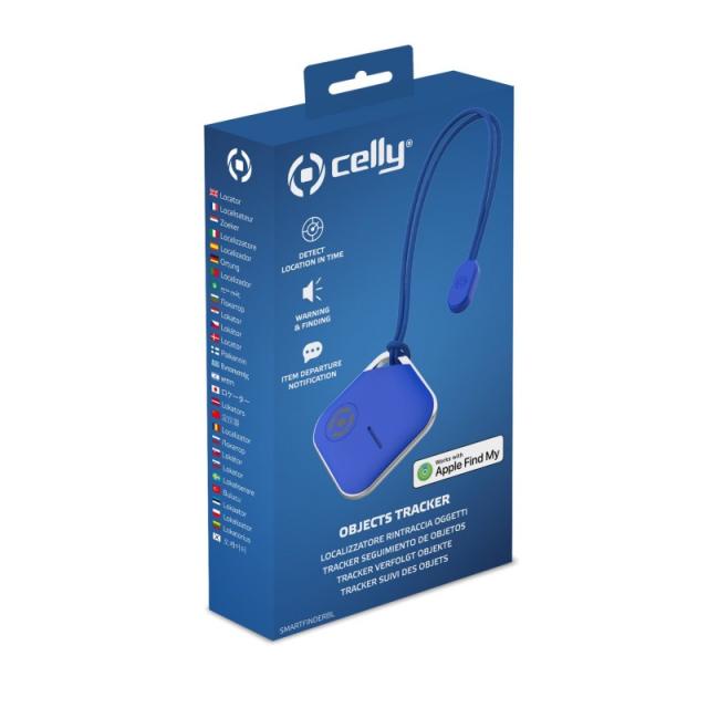 Celly - SMARTFINDERBL localizador o rastreador GPS Buscador Azul