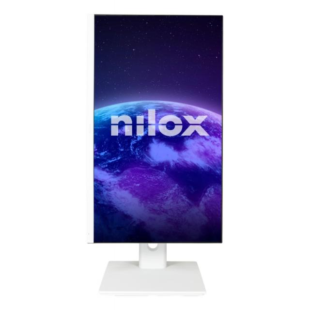 Nilox - NXM24REGWEB01W pantalla para PC 60,5 cm (23.8") 1920 x 1080 Pixeles Full HD LED Blanco