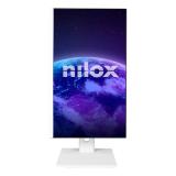 Nilox - NXM24REGWEB01W pantalla para PC 60,5 cm (23.8") 1920 x 1080 Pixeles Full HD LED Blanco