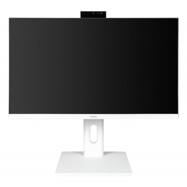 Nilox - NXM24REGWEB01W pantalla para PC 60,5 cm (23.8") 1920 x 1080 Pixeles Full HD LED Blanco