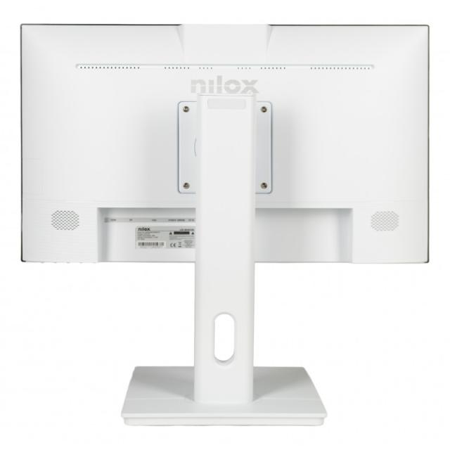 Nilox - NXM24REGWEB01W pantalla para PC 60,5 cm (23.8") 1920 x 1080 Pixeles Full HD LED Blanco