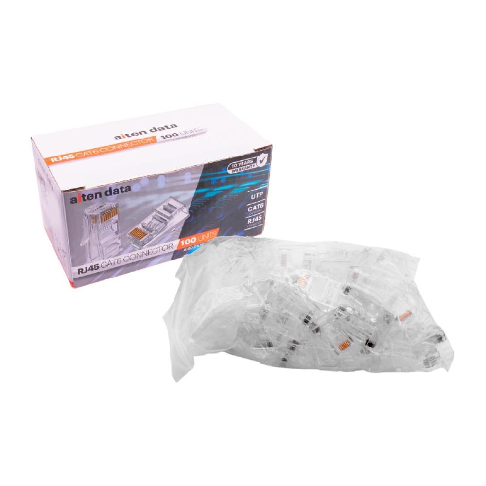 aiten data - AI80.06.106 conector RJ-45 Transparente
