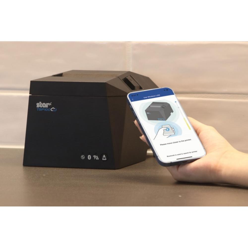 Star Micronics - TSP143IV UEWB GY E+U Inalámbrico y alámbrico Térmica directa Impresora de recibos