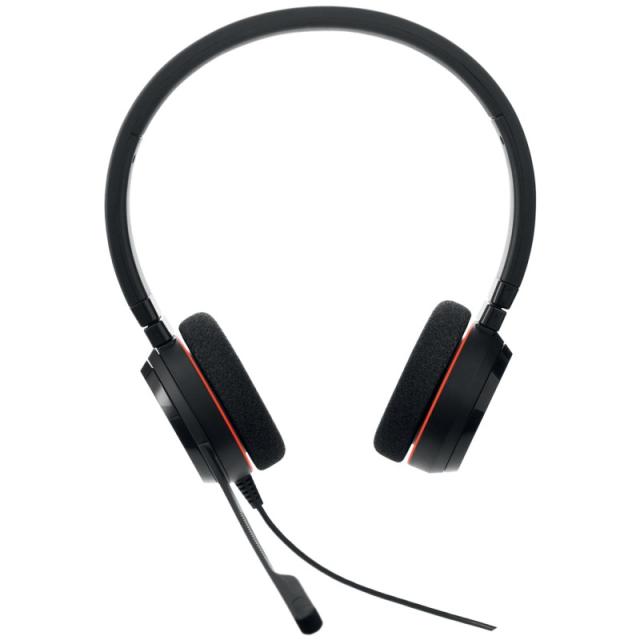 Jabra - Evolve 20 Auriculares Alámbrico Diadema Oficina/Centro de llamadas USB Type-C / USB Type-A Negro - 4999-829-269