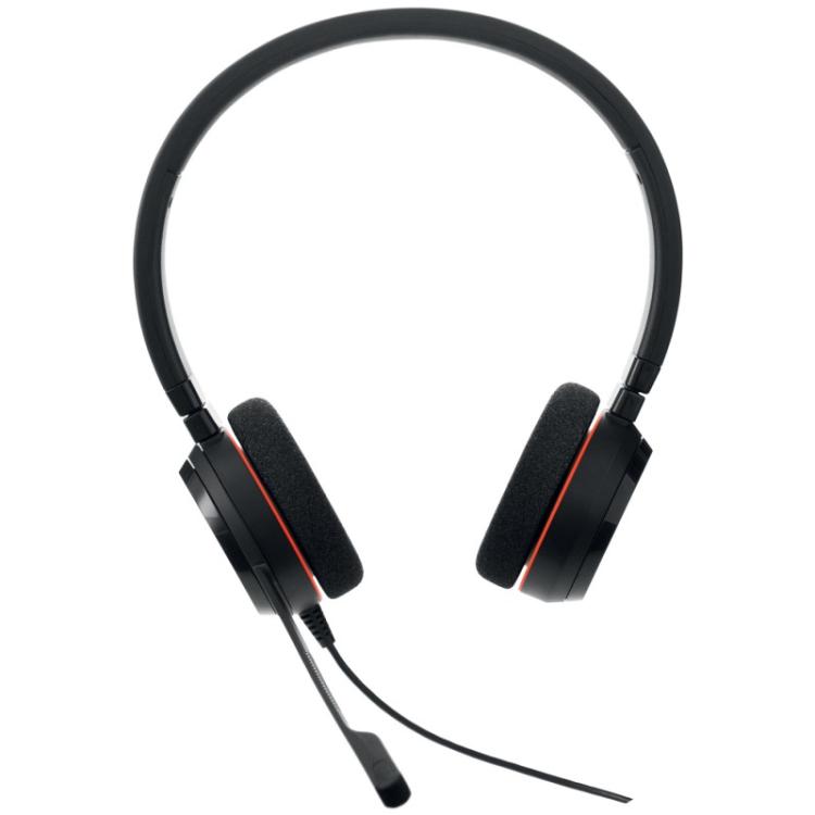 Jabra - Evolve 20 Auriculares Alámbrico Diadema Oficina/Centro de llamadas USB Type-C / USB Type-A Negro - 4999-829-269