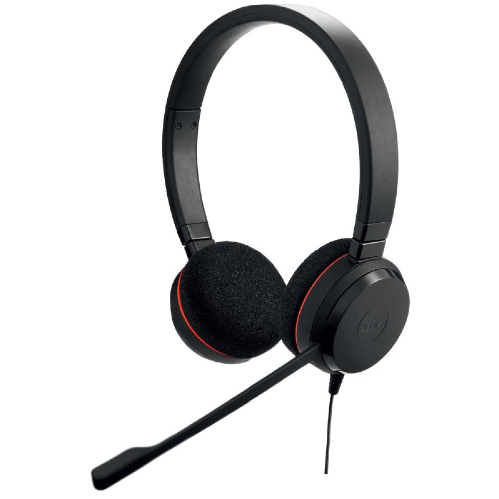 Jabra - Evolve 20 Auriculares Alámbrico Diadema Oficina/Centro de llamadas USB Type-C / USB Type-A Negro - 4999-829-269