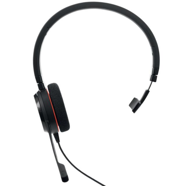 Jabra - Evolve 20 Auriculares Alámbrico Diadema Oficina/Centro de llamadas USB Type-C / USB Type-A Negro - 4993-823-169