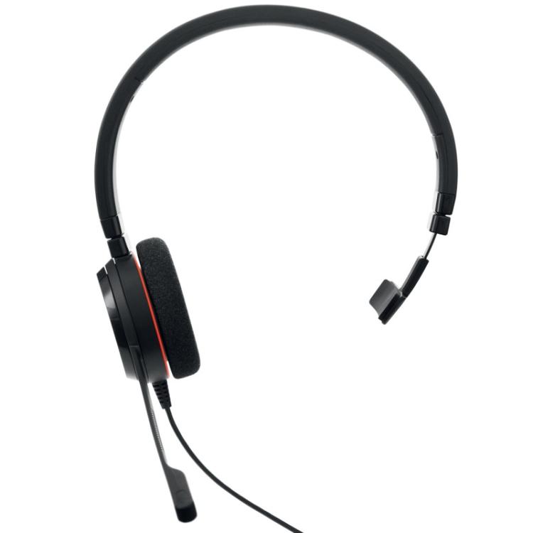 Jabra - Evolve 20 Auriculares Alámbrico Diadema Oficina/Centro de llamadas USB Type-C / USB Type-A Negro - 4993-823-169
