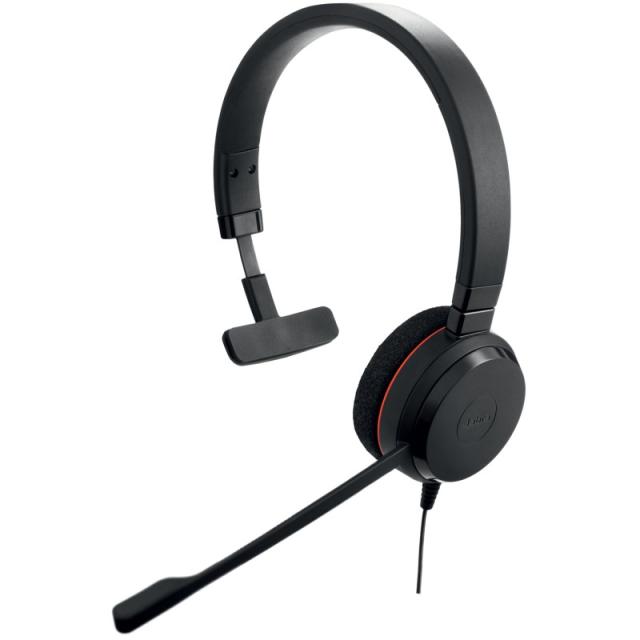 Jabra - Evolve 20 Auriculares Alámbrico Diadema Oficina/Centro de llamadas USB Type-C / USB Type-A Negro - 4993-823-169