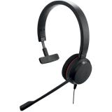 Jabra - Evolve 20 Auriculares Alámbrico Diadema Oficina/Centro de llamadas USB Type-C / USB Type-A Negro - 4993-823-169