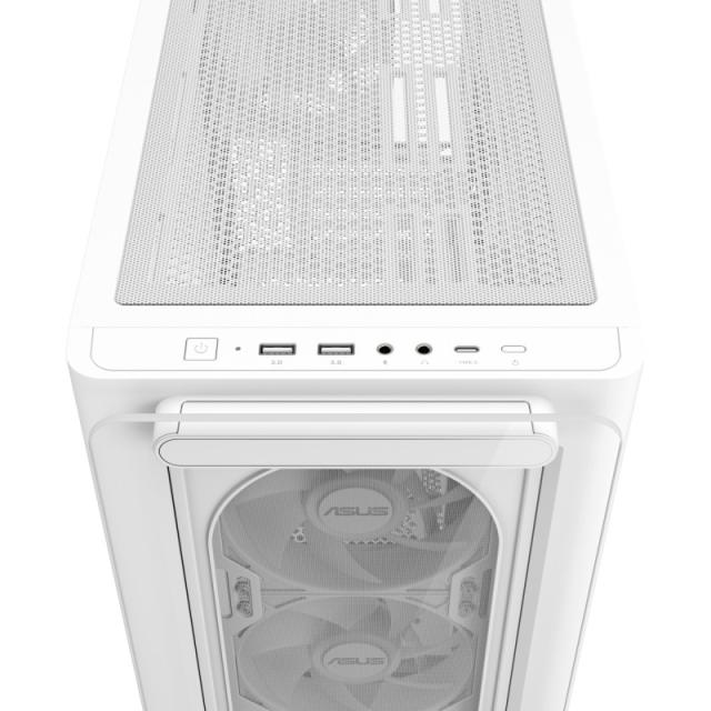 ASUS - A23 PLUS TG ARGB WHITE Blanco
