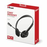 Trust - 21665 auricular y casco Auriculares Alámbrico Dentro de oído Llamadas/Música Negro