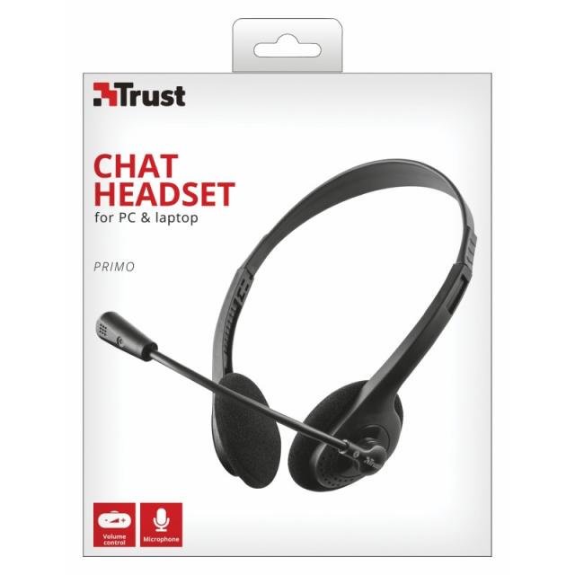 Trust - 21665 auricular y casco Auriculares Alámbrico Dentro de oído Llamadas/Música Negro
