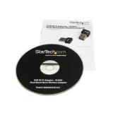 StarTech.com - Micro Adaptador de Red Inalámbrica Wifi USB AC600 Externo - Wireless 1T1R 802.11ac - 2,4GHz y 5GHz