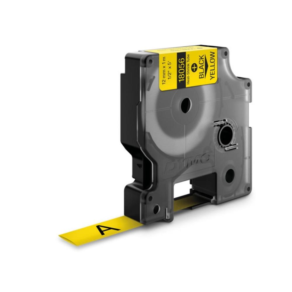 DYMO - Etiquetas para tubos termorretráctiles IND- 12mm x 1,5m