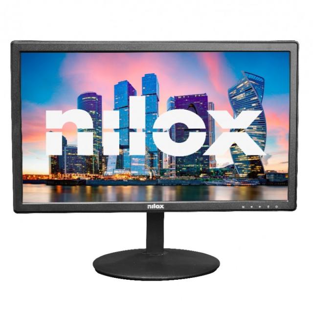 Nilox - NXM19FHD11 pantalla para PC 47 cm (18.5") 1366 x 768 Pixeles HD LED Negro