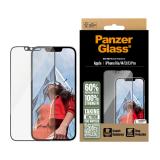 PanzerGlass - Screen Protector iPhone 16e / 14 / 13 / 13 Pro / Ultra-Wide Fit w. EasyAligner Protector de pantalla Apple 1 pieza