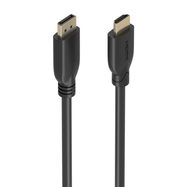 AISENS - A125-0921 adaptador de cable de vídeo 7 m DisplayPort HDMI Negro