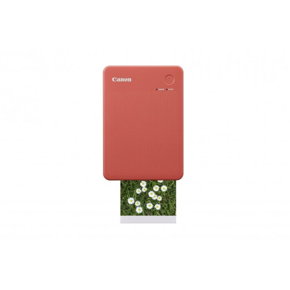 Canon - SELPHY QX20 RD impresora de foto Pintar por sublimación 287 x 287 DPI 2.8" x 3.3" (7.2x8.5cm) Wifi