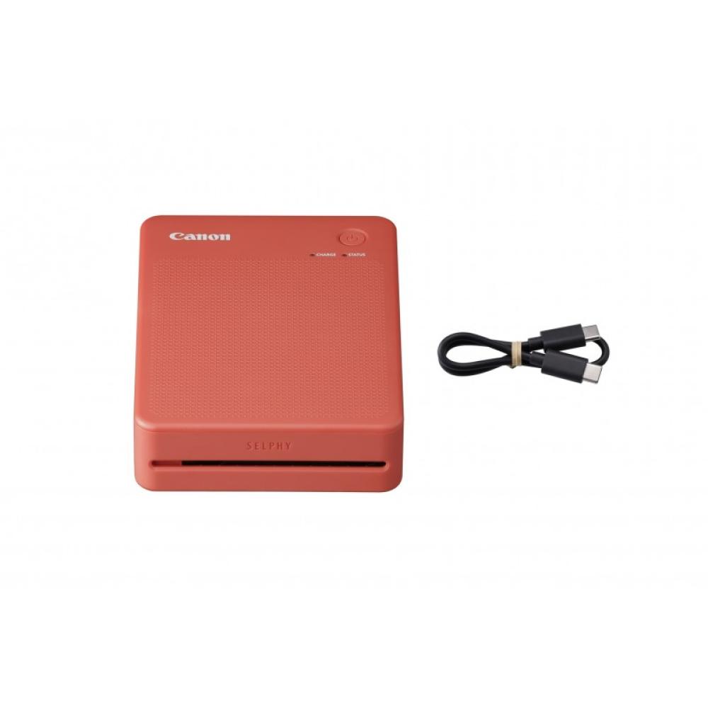 Canon - SELPHY QX20 RD impresora de foto Pintar por sublimación 287 x 287 DPI 2.8" x 3.3" (7.2x8.5cm) Wifi