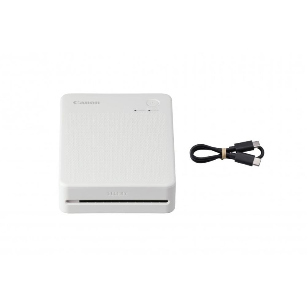 Canon - SELPHY QX20 WH impresora de foto Pintar por sublimación 287 x 287 DPI 2.8" x 3.3" (7.2x8.5cm) Wifi