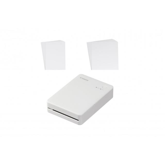 Canon - SELPHY QX20 WH impresora de foto Pintar por sublimación 287 x 287 DPI 2.8" x 3.3" (7.2x8.5cm) Wifi