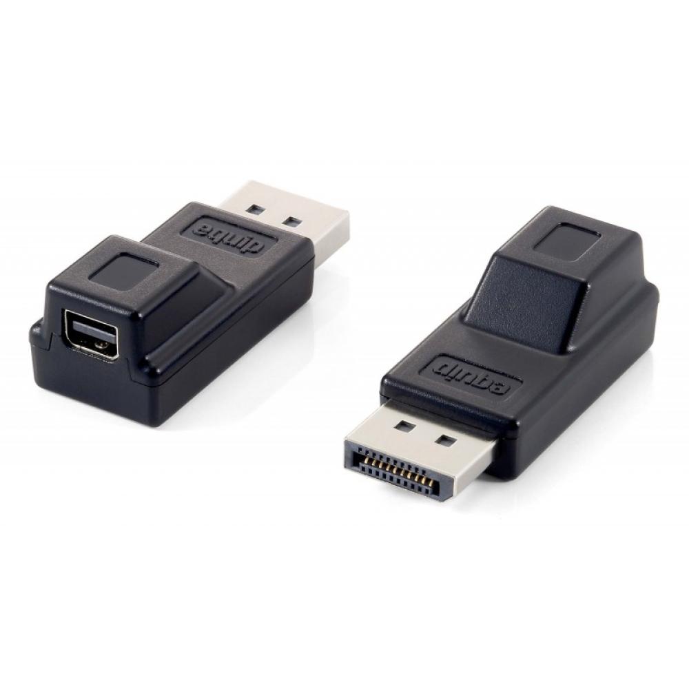 Equip - 118916 cambiador de género para cable DisplayPort Mini DisplayPort Negro