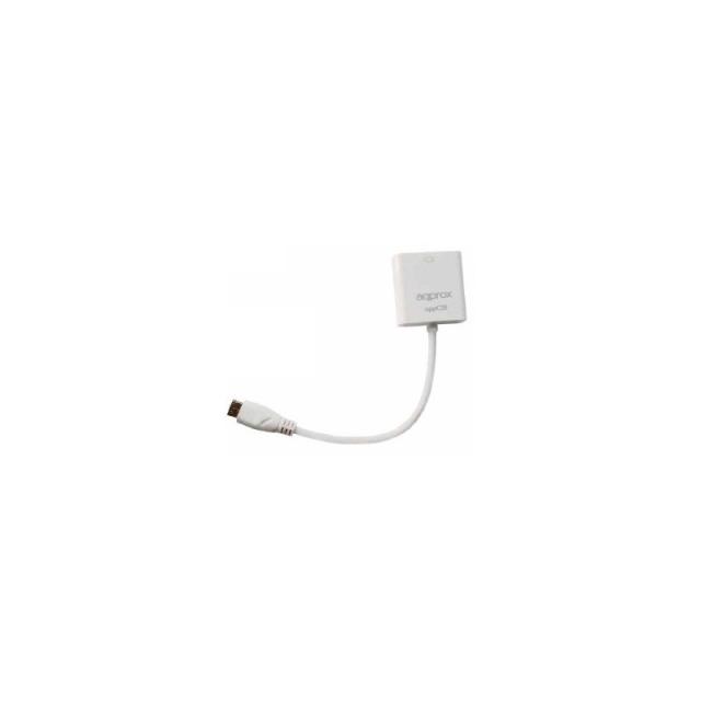 Approx - appC20 VGA (D-Sub) HDMI Type C (Mini) Blanco