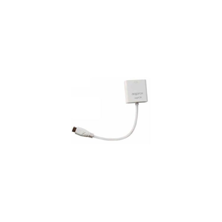 Approx - appC20 VGA (D-Sub) HDMI Type C (Mini) Blanco