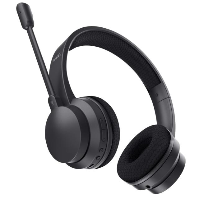 Trust - Ayda Auriculares Inalámbrico y alámbrico Diadema Llamadas/Música USB Tipo C Bluetooth Negro
